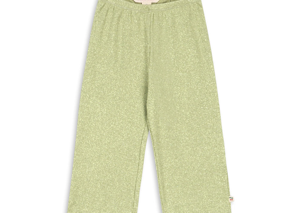 Konges Sløjd A/S JERSEY PANTS leek green