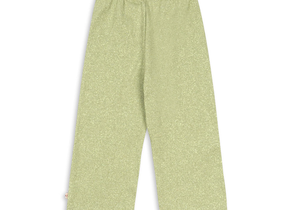 Konges Sløjd A/S JERSEY PANTS leek green