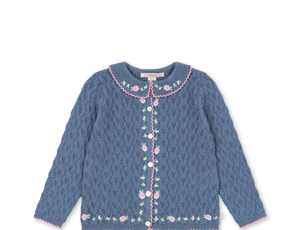 Konges Sløjd A/S KNITTED CARDIGANS ashley blue