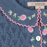 Konges Sløjd A/S KNITTED CARDIGANS ashley blue