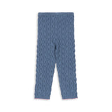 Konges Sløjd A/S KNITTED PANTS ashley blue