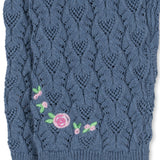 Konges Sløjd A/S KNITTED PANTS ashley blue