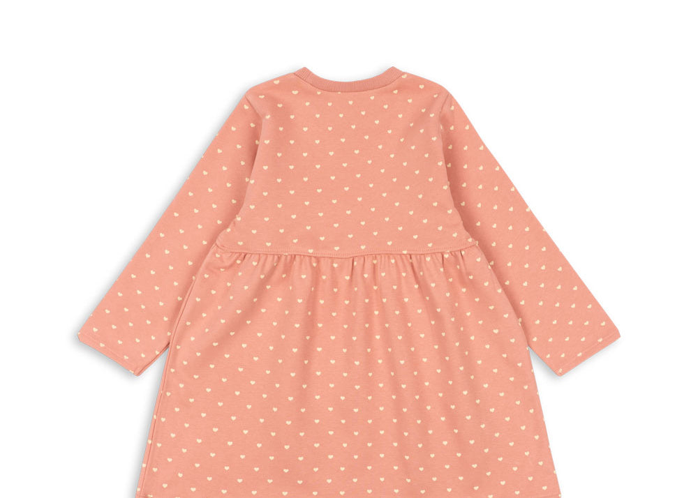 Konges Sløjd A/S JERSEY DRESSES coeur feathers