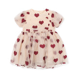 Konges Sløjd A/S WOVEN DRESSES coeur glitter