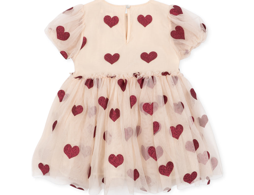 Konges Sløjd A/S WOVEN DRESSES coeur glitter