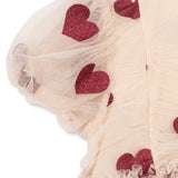 Konges Sløjd A/S WOVEN DRESSES coeur glitter