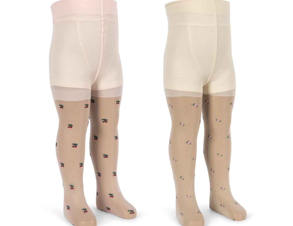 Konges Sløjd A/S STOCKINGS creole pink/cloud cream