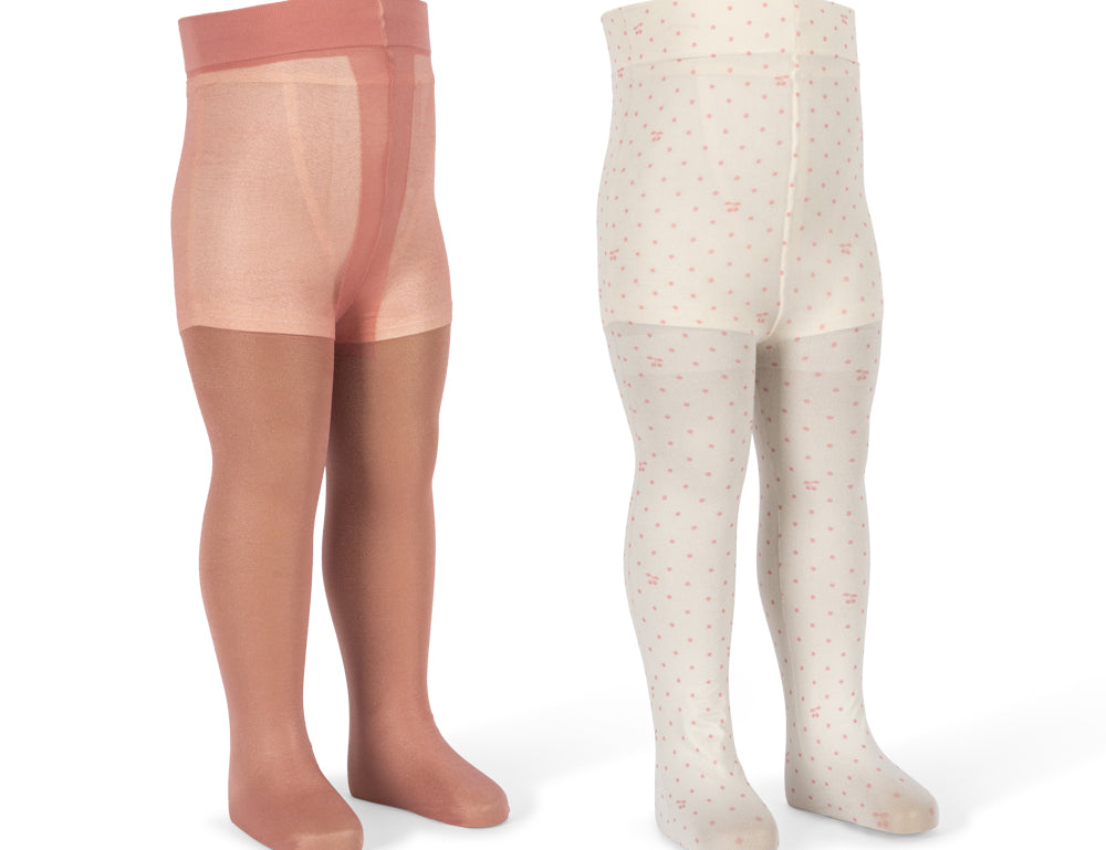 Konges Sløjd A/S STOCKINGS cherry dot/pink