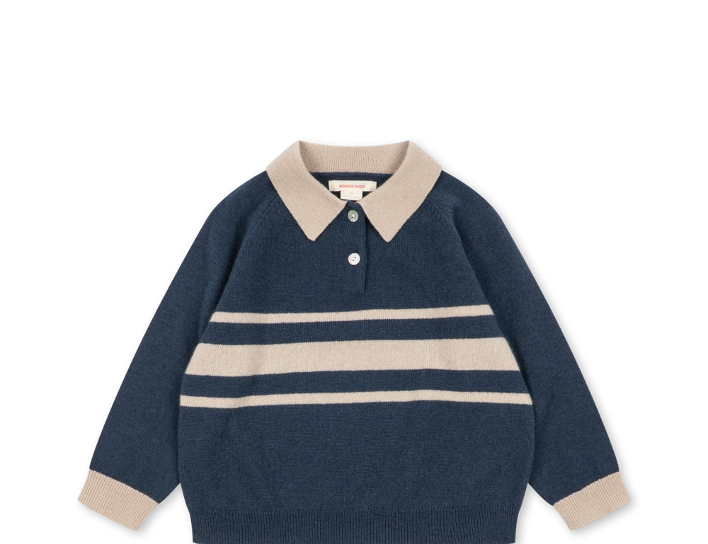 Konges Sløjd A/S KNITTED BLOUSES & VESTS dark blue stripe