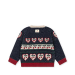 Konges Sløjd A/S KNITTED CARDIGANS cherry