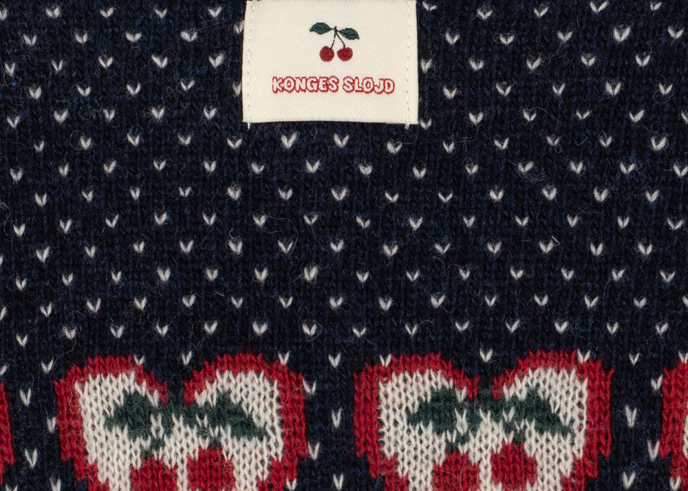 Konges Sløjd A/S KNITTED CARDIGANS cherry