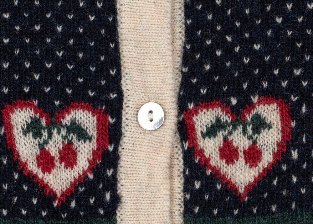 Konges Sløjd A/S KNITTED CARDIGANS cherry