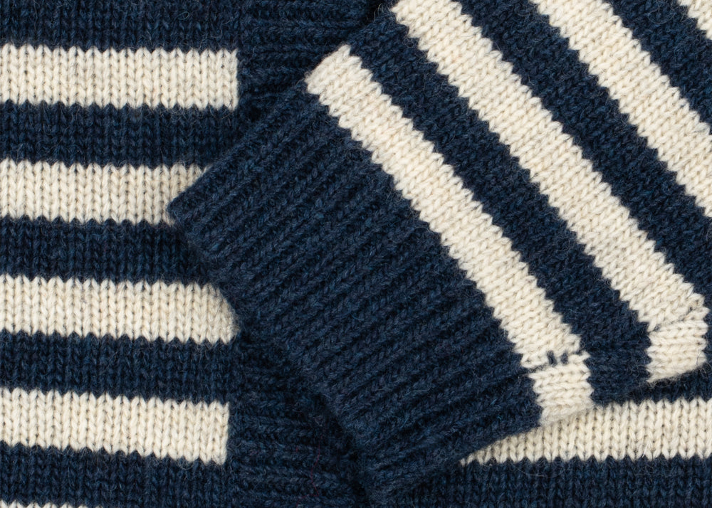 Konges Sløjd A/S KNITTED CARDIGANS blue stripe