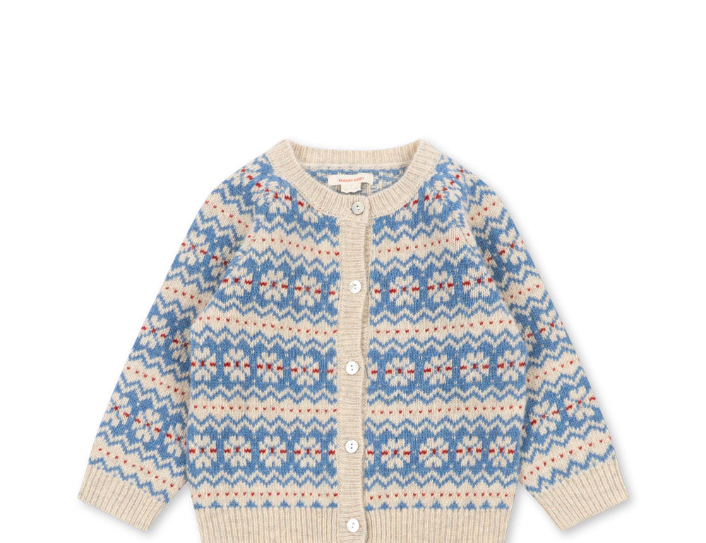 Konges Sløjd A/S KNITTED CARDIGANS blue multi