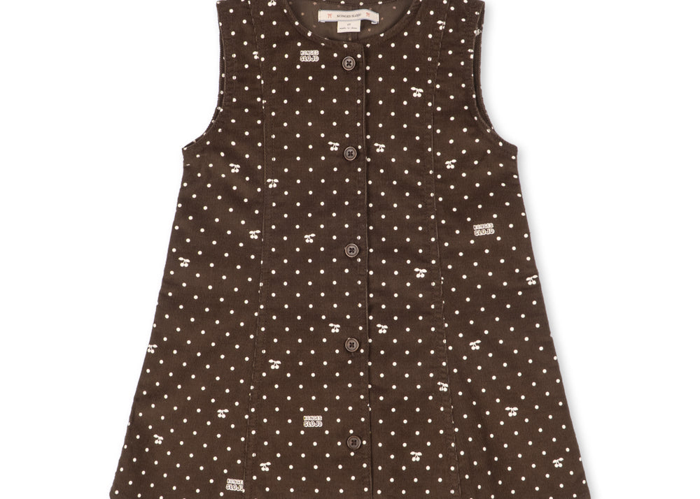 Konges Sløjd A/S WOVEN DRESSES cherry dot chocolate