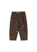 Konges Sløjd A/S WOVEN PANTS cherry dot chocolate