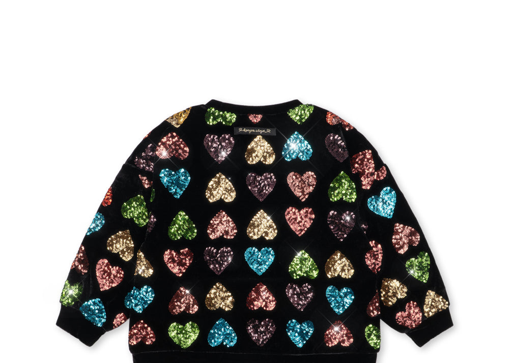 Konges Sløjd A/S JERSEY BLOUSES amour sequin