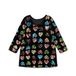Konges Sløjd A/S JERSEY DRESSES amour sequin