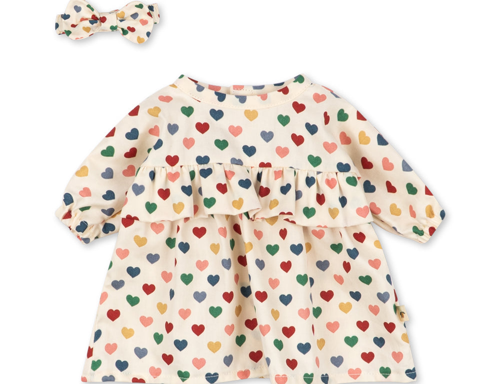 Konges Sløjd A/S DOLL ESSENTIALS coeur coloré
