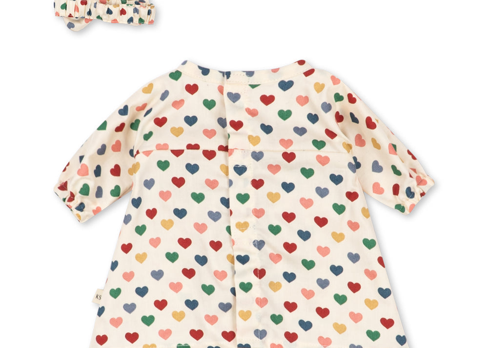 Konges Sløjd A/S DOLL ESSENTIALS coeur coloré