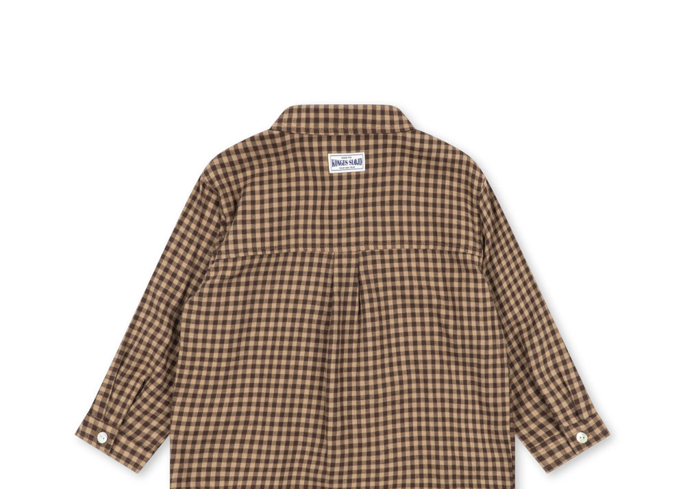 Konges Sløjd A/S WOVEN SHIRTS chocolate check