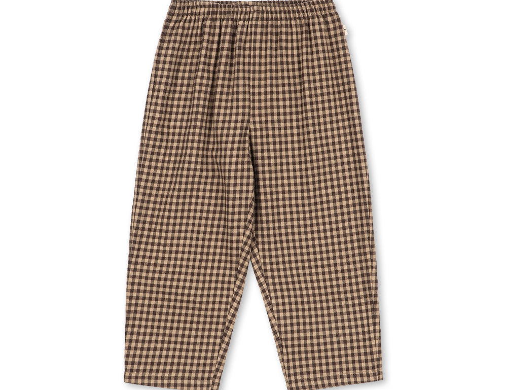 Konges Sløjd A/S WOVEN PANTS chocolate check
