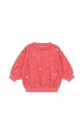 Konges Sløjd A/S JERSEY BLOUSES cherry berry dot