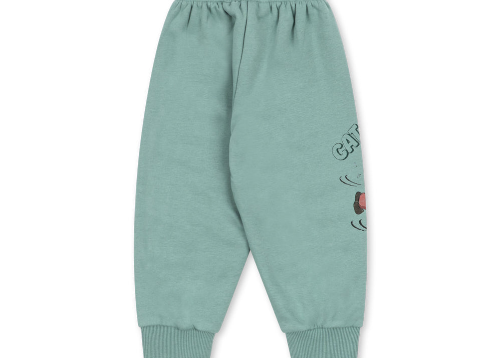 Konges Sløjd A/S JERSEY PANTS granite green