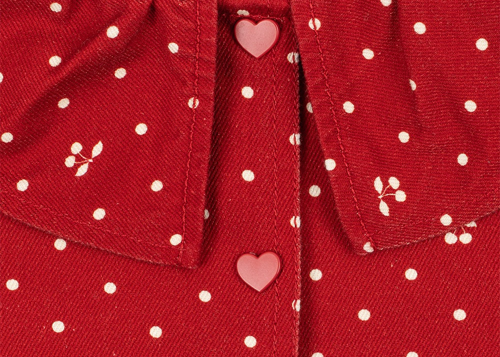 Konges Sløjd A/S WOVEN JACKETS & VESTS cherry dot derby