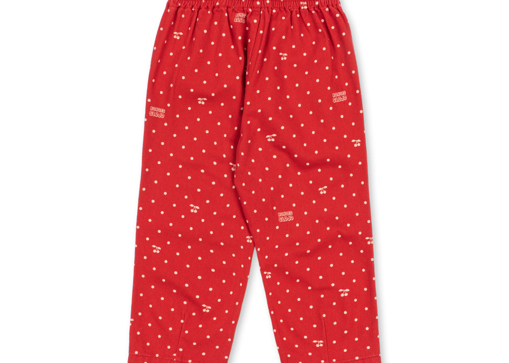 Konges Sløjd A/S WOVEN PANTS cherry dot derby