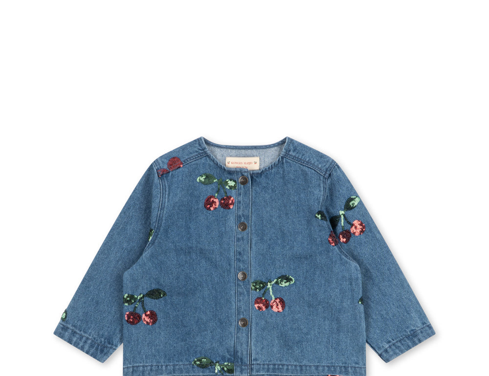Konges Sløjd A/S WOVEN JACKETS & VESTS cherry sequin