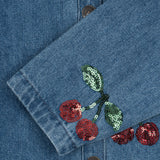 Konges Sløjd A/S WOVEN JACKETS & VESTS cherry sequin