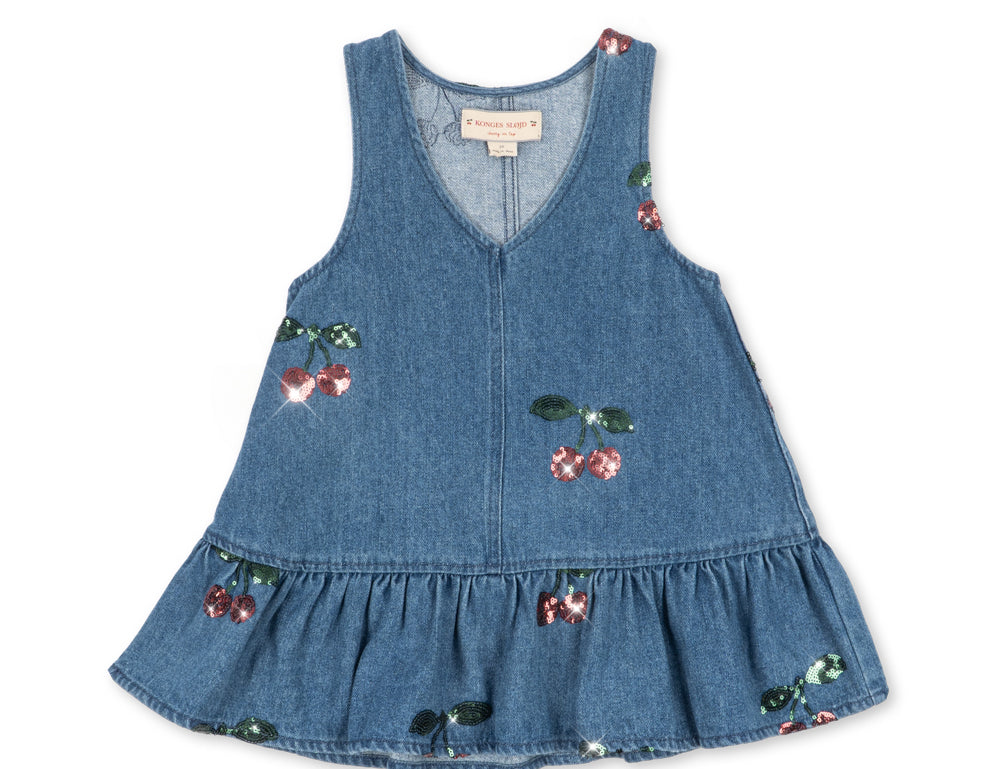 Konges Sløjd A/S WOVEN DRESSES cherry sequin