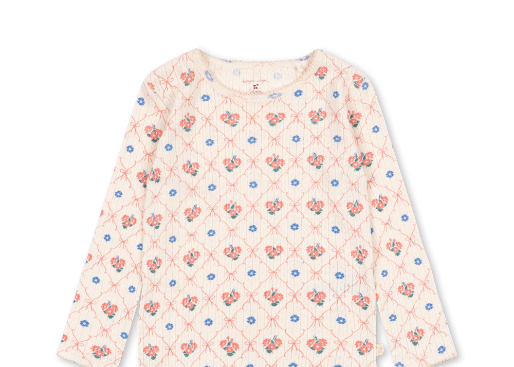 Konges Sløjd A/S JERSEY BLOUSES fleur decor
