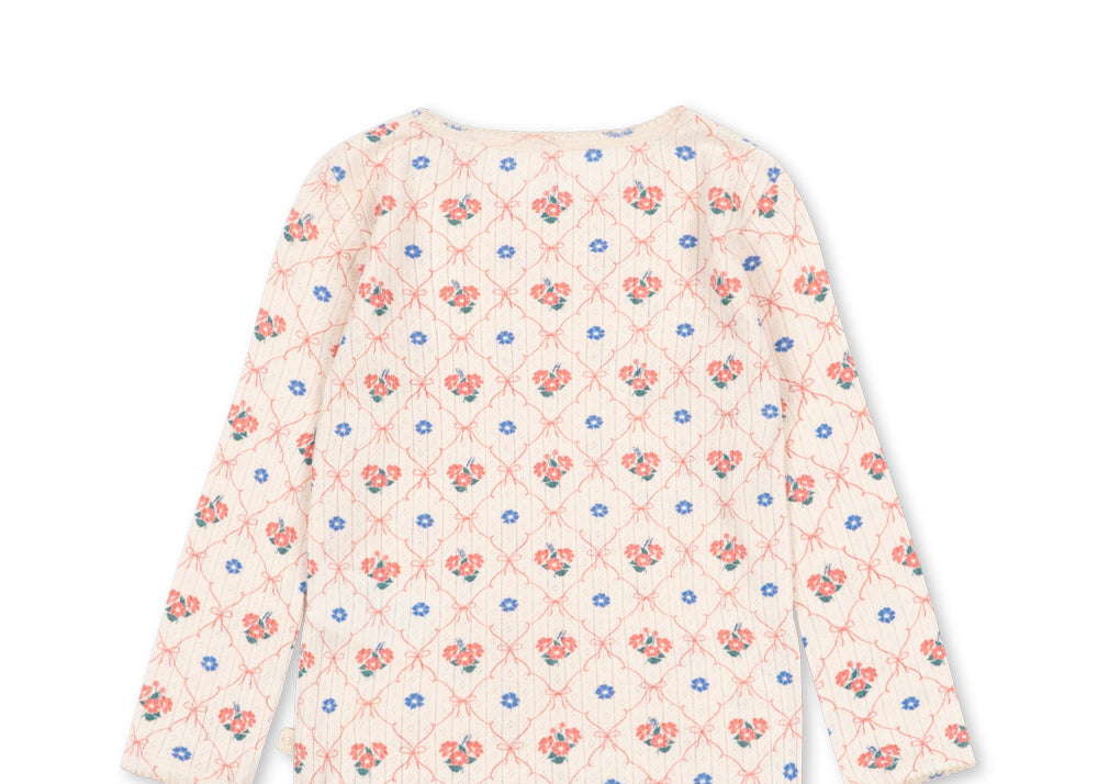 Konges Sløjd A/S JERSEY BLOUSES fleur decor