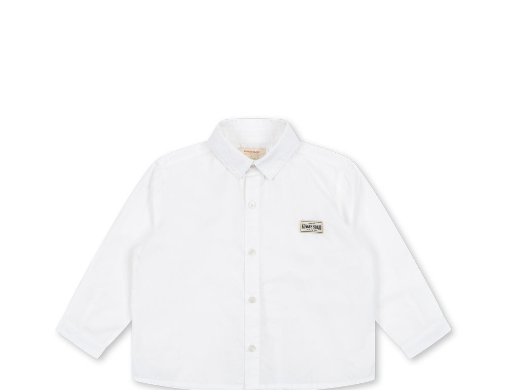 Konges Sløjd A/S WOVEN SHIRTS optic white