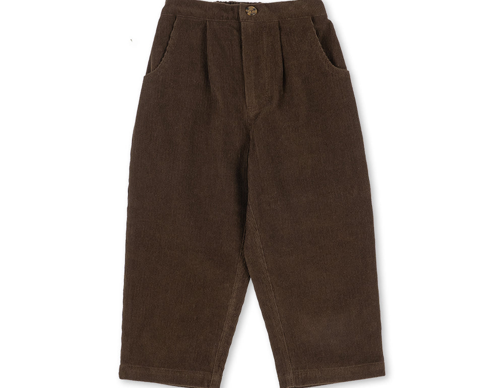 Konges Sløjd A/S WOVEN PANTS slate black