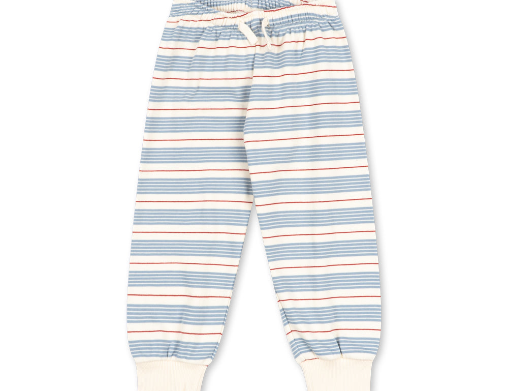 Konges Sløjd A/S JERSEY PANTS tocororo stripe