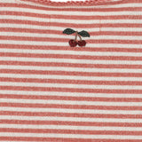 Konges Sløjd A/S JERSEY BLOUSES rose cream stripe