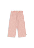 Konges Sløjd A/S JERSEY PANTS rose cream stripe