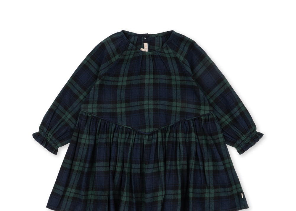 Konges Sløjd A/S WOVEN DRESSES green check