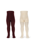 Konges Sløjd A/S STOCKINGS bordeaux/off white
