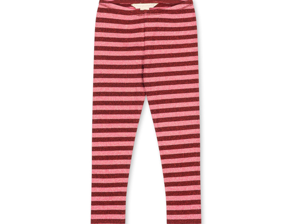 Konges Sløjd A/S JERSEY PANTS pinky stripe