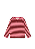 Konges Sløjd A/S JERSEY BLOUSES pinky stripe