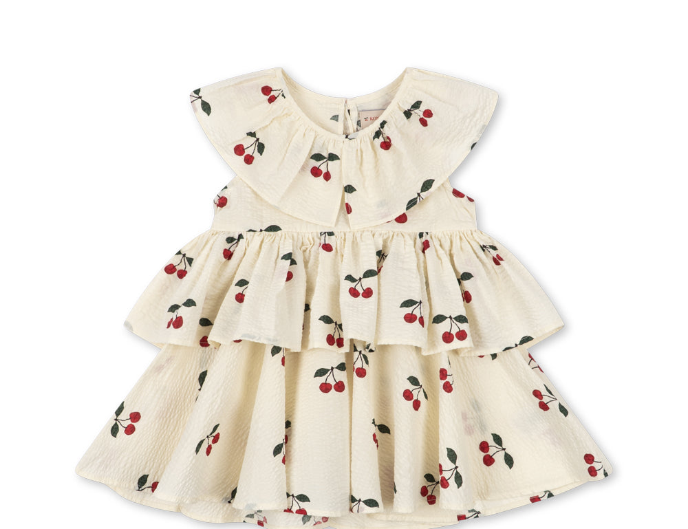 Konges Sløjd A/S WOVEN DRESSES mon grand cherry