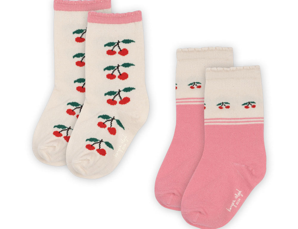 Konges Sløjd A/S SOCKS cherry mix
