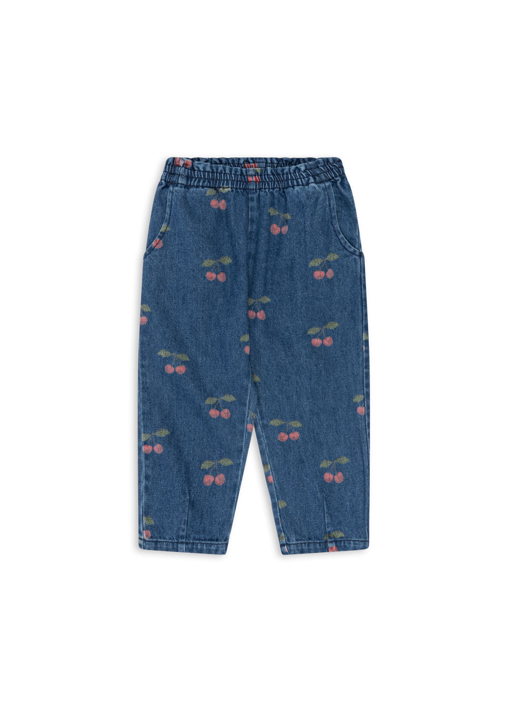 MAGOT FRILL PANTS - ma grande cerise denim – Konges Sløjd®