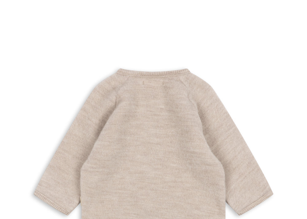 Konges Sløjd A/S JERSEY BLOUSES oatmeal melange