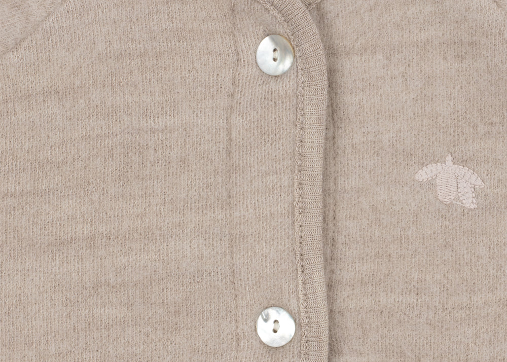 Konges Sløjd A/S JERSEY BLOUSES oatmeal melange