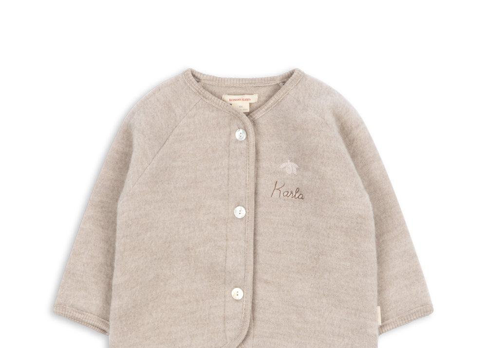 Konges Sløjd A/S JERSEY BLOUSES oatmeal melange